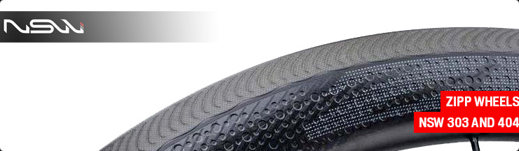 Zipp wheels NSW 303 and 404