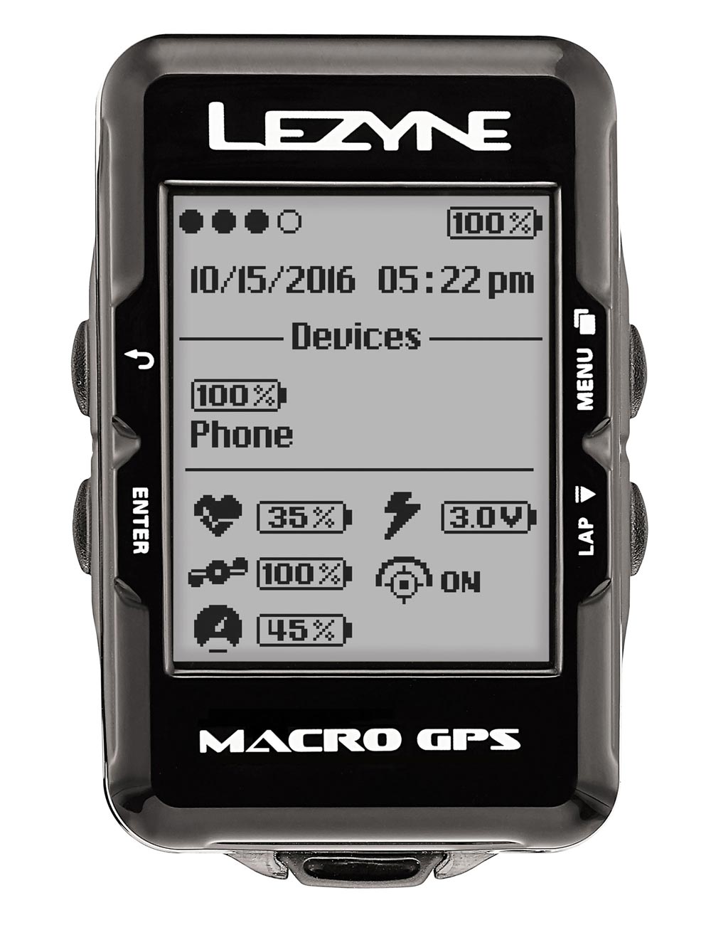 Lezyne Macro GPS black