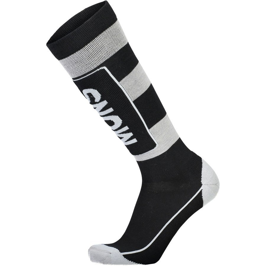 ponožky Mons Royale Mons Tech Cushion Sock 2021 black/gray