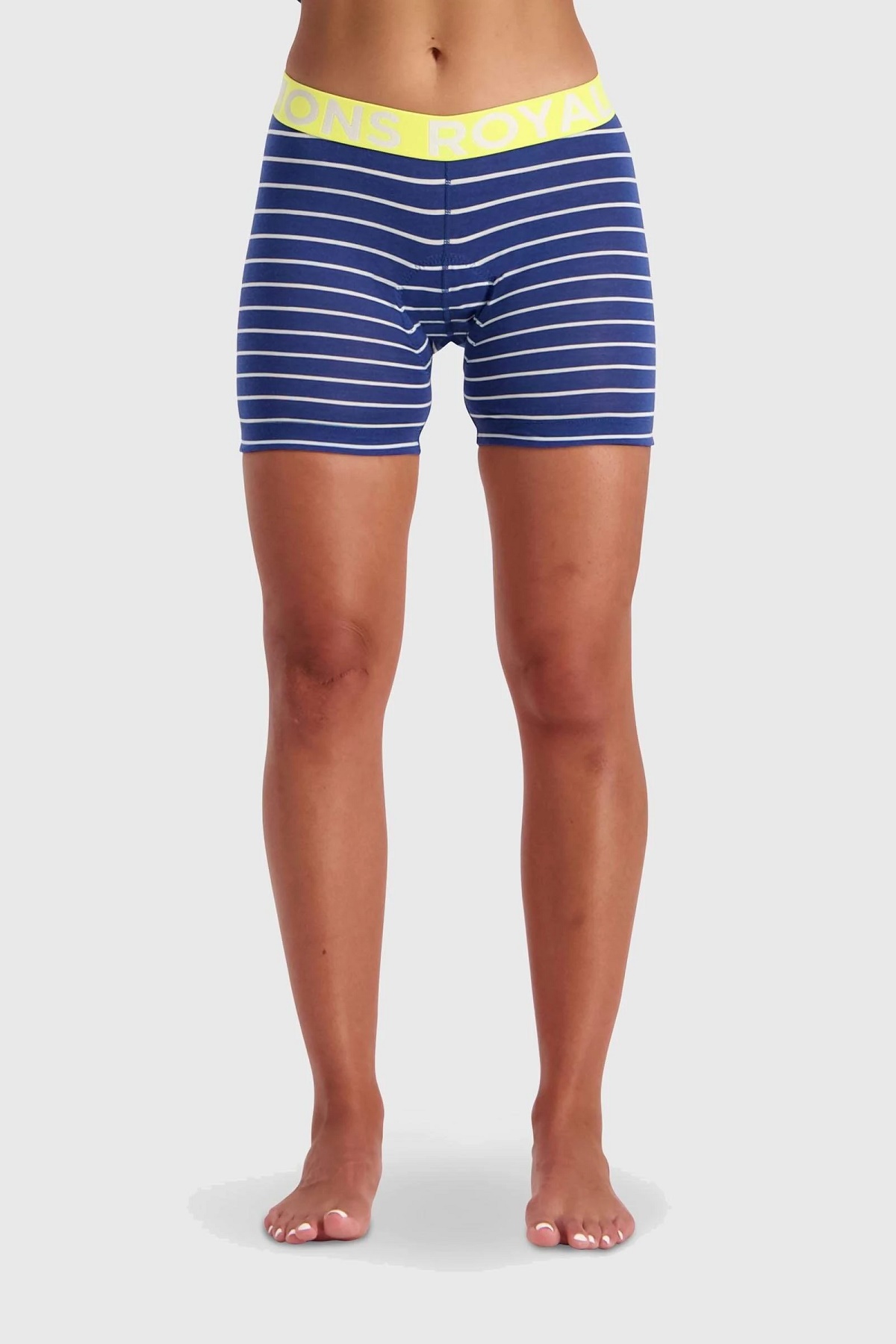 spodní kraťasy dámské Mons Royale Momentum Chamois Shorts 2020 ink stripe