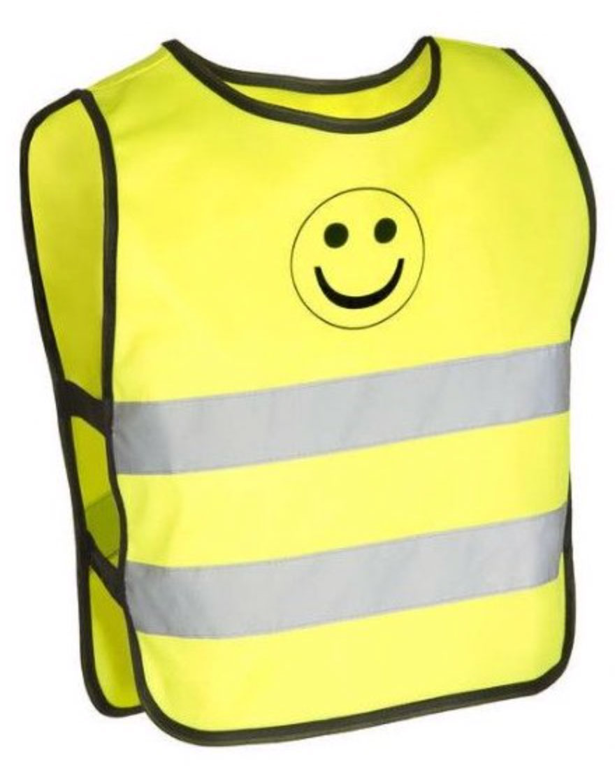 Kid's reflex vest M-Wave yellow