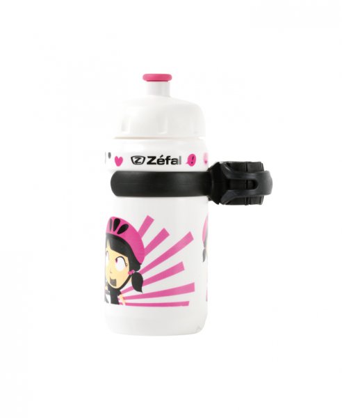 lahev Zefal Kid Z-Girl 350ml/20oz white/pink