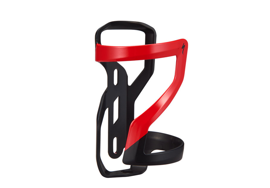 košík Specialized Zee Cage II Right matte black/flo red