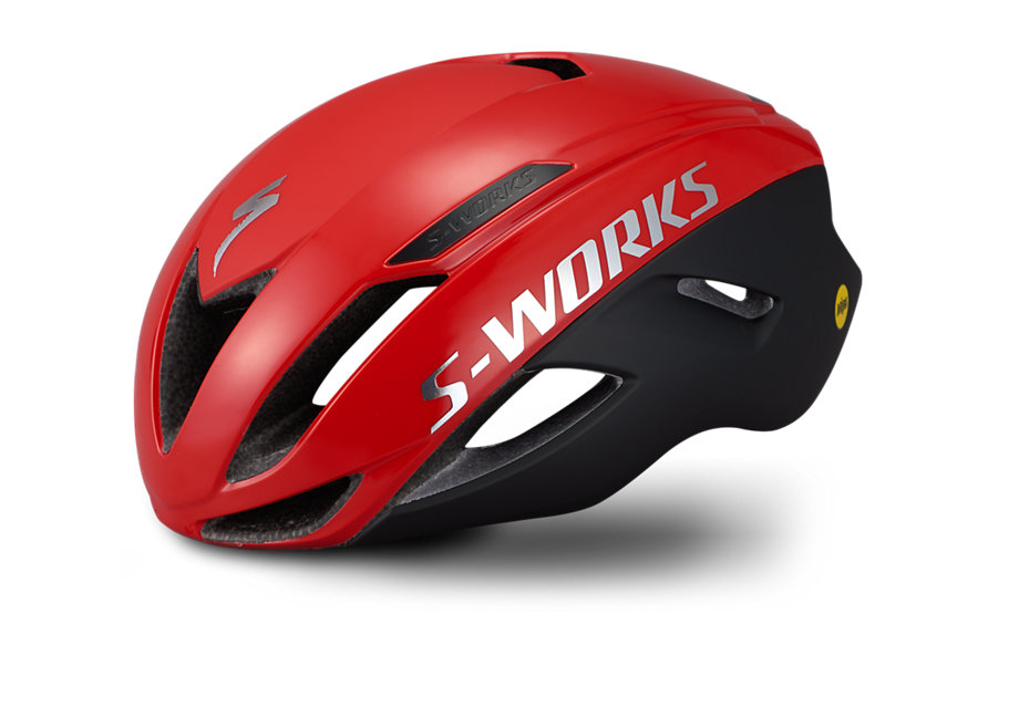 helma Specialized S-Works Evade II Mips satin/gloss red/chrome