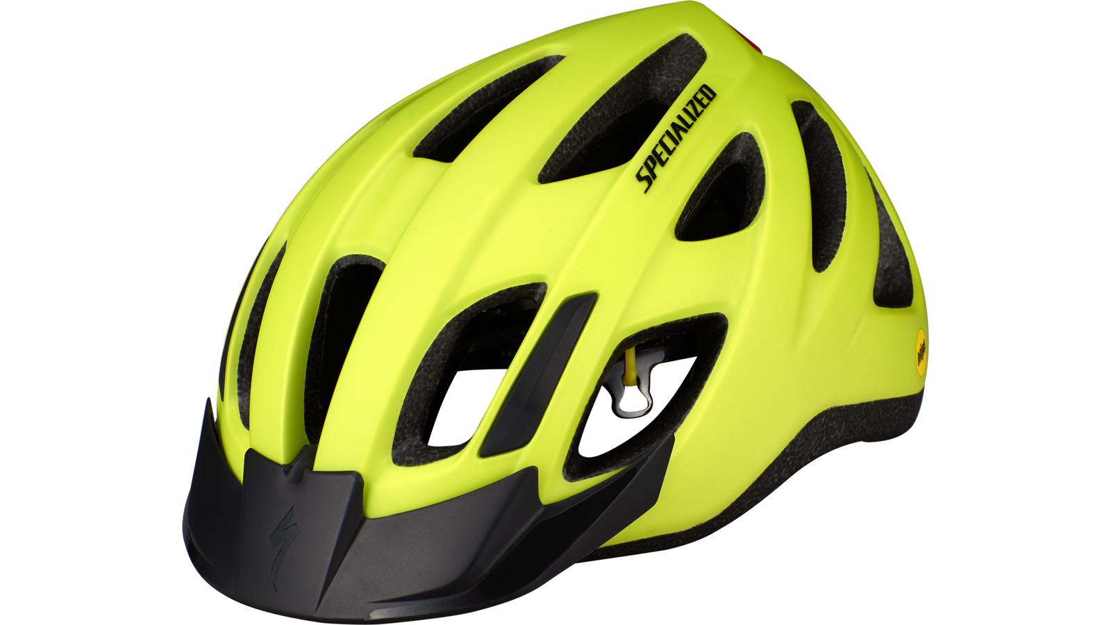helma Specialized Centro LED Mips 2022 hyper green