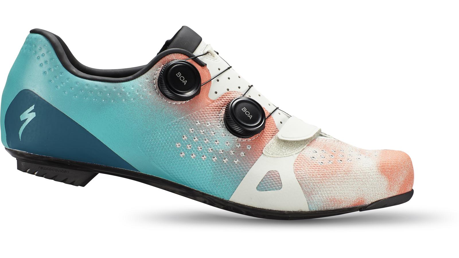 boty Specialized Torch 3.0 Road 2023 lagoon blue vivid coral
