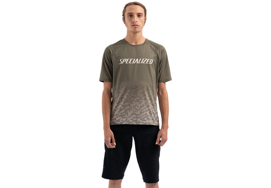 dres s krátkým rukávem Specialized Enduro Air 2020 oak green/white