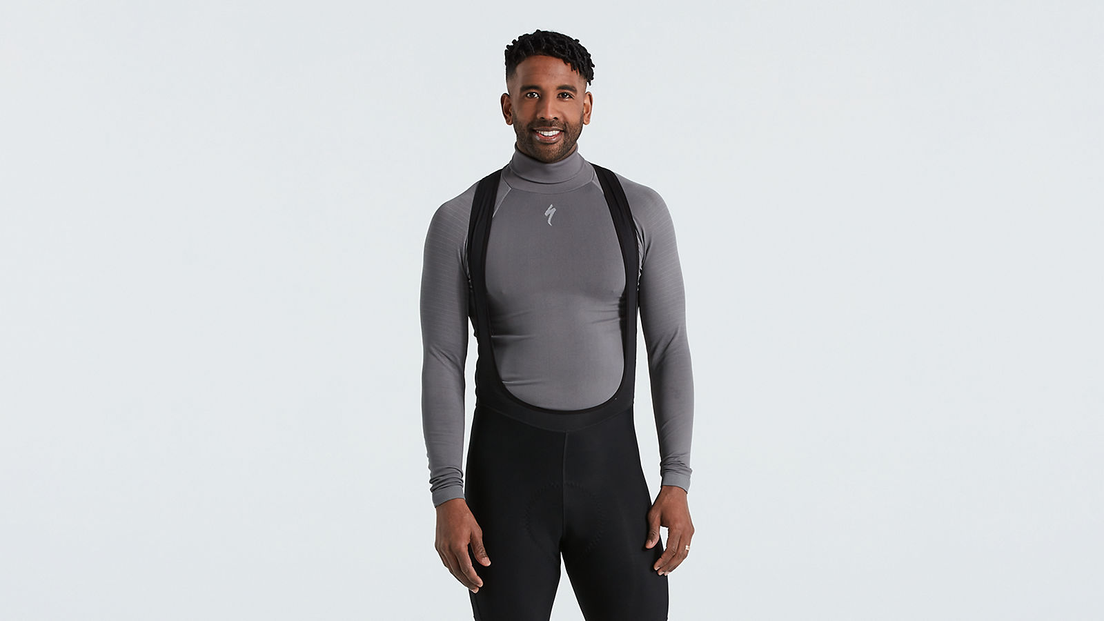 rolák s dlouhým rukávem Specialized Seamless Roll Neck Baselayer LS 2022 gray