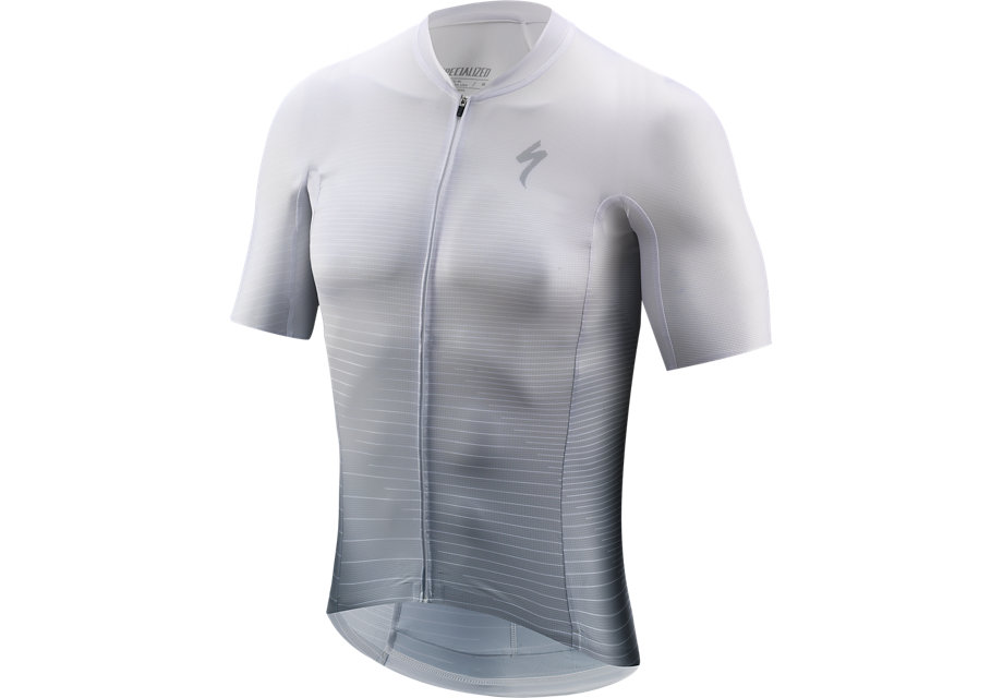 dres s krátkým rukávem Specialized SL R 2020 white/gray
