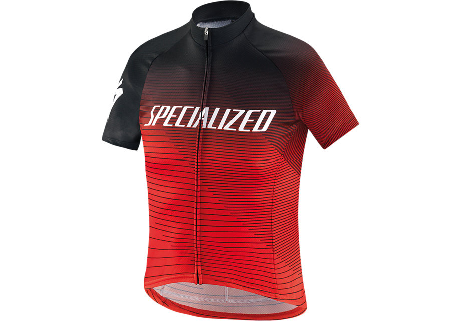 dres dětský s krátkým rukávem Specialized Rbx Comp Logo Team Youth 2020 black/red