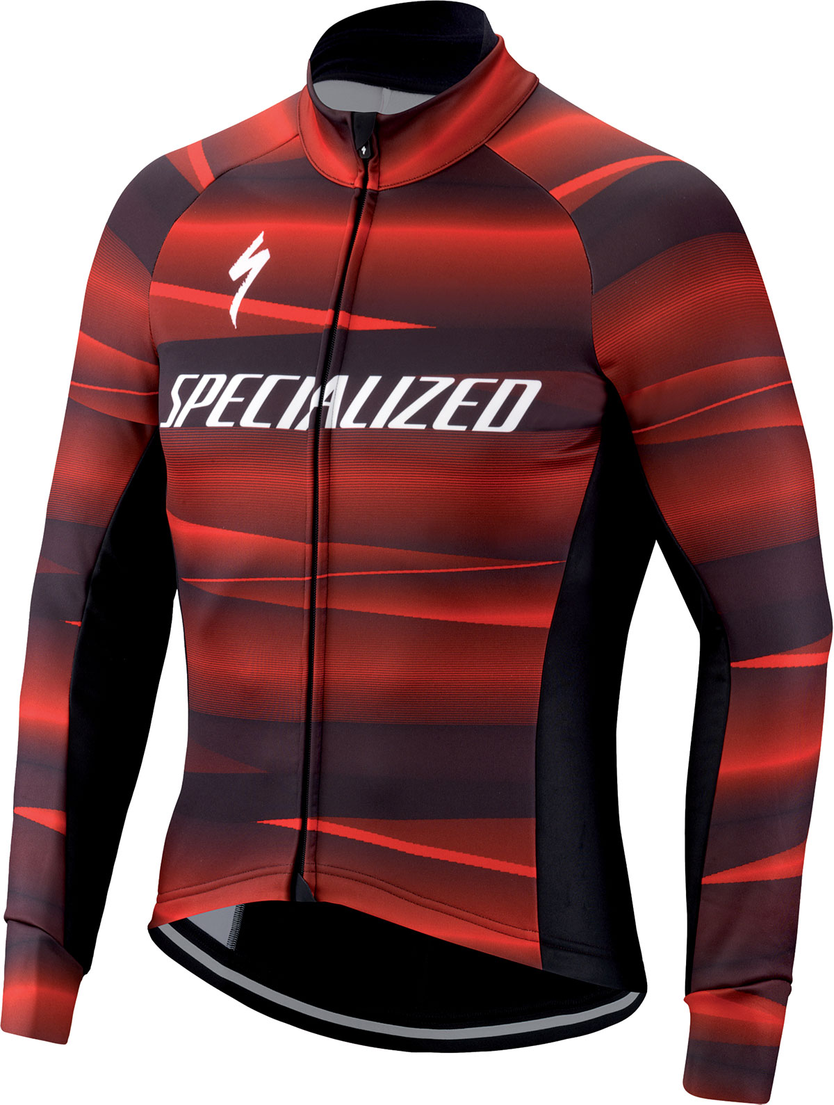 bunda zimní Specialized Element SL Team Expert Jacket 2021 black/red