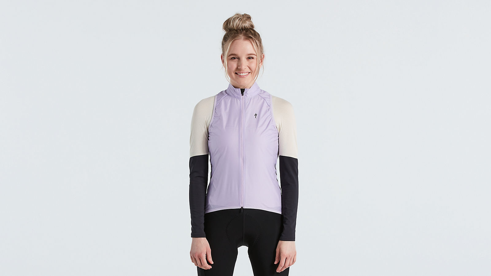  vesta dámská Specialized SL Pro Wind Vest 2022 uv lilac