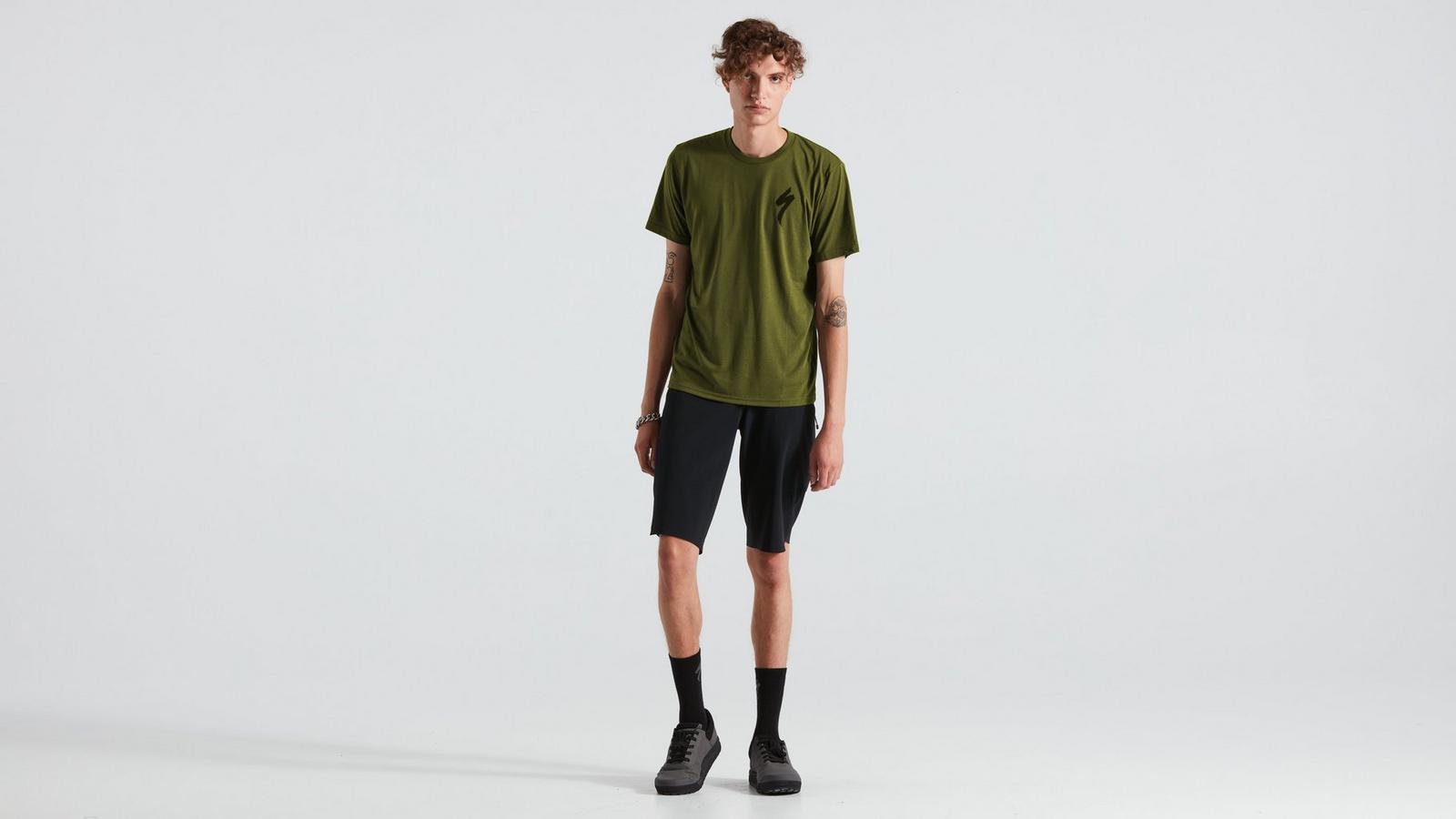 triko Specialized S-Logo 2022 olive green