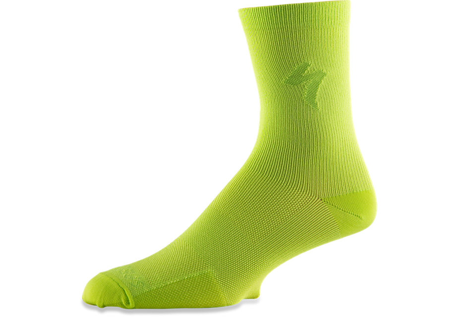 ponožky Specialized Soft Air Tall 2022 hyper green
