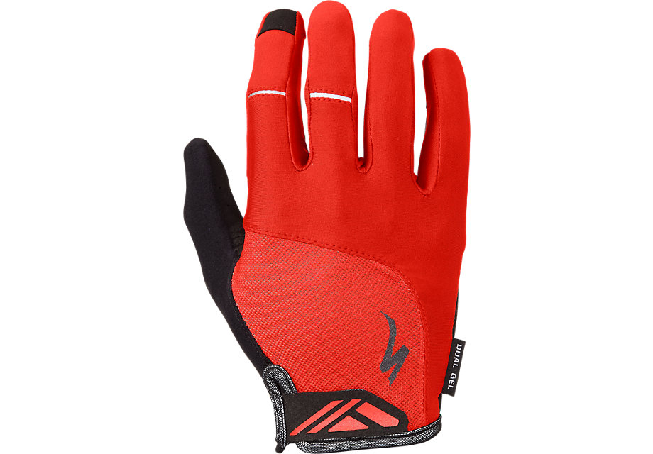 rukavice dlouhoprsté Specialized BG Dual Gel LF 2022 red