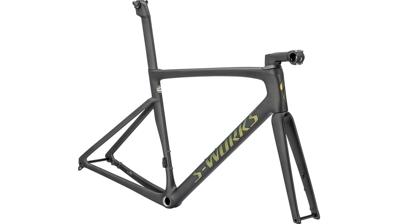rám silničního kola Specialized S-Works Tarmac SL7 2023 satin carbon/snake eye
