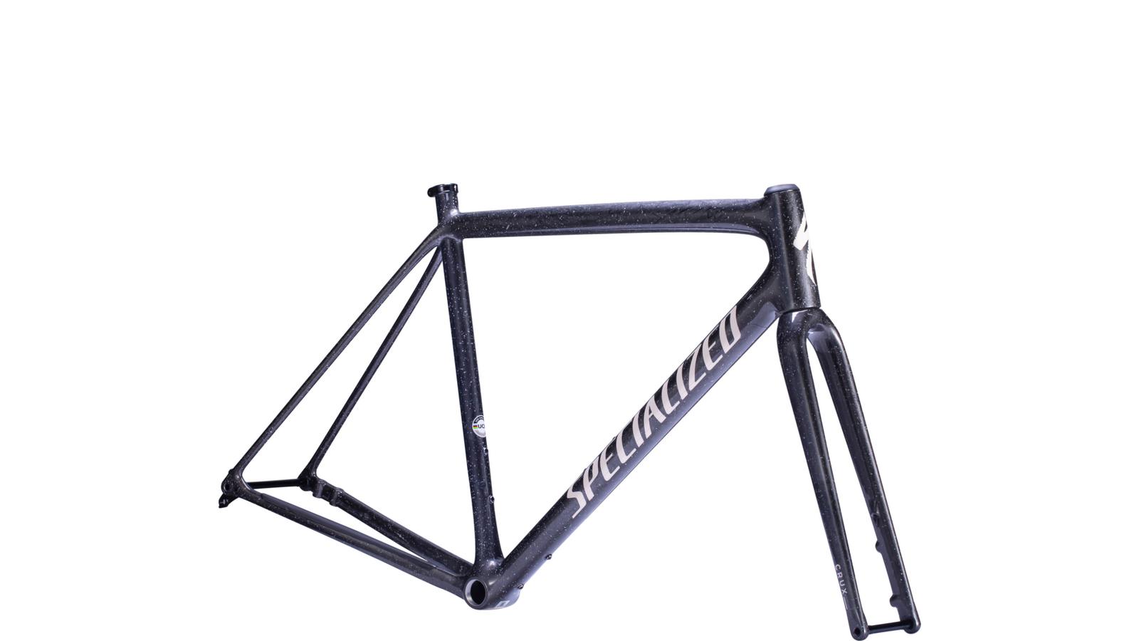 rám cyklokrosového Specialized Crux 2023 carbon/smoke/gray