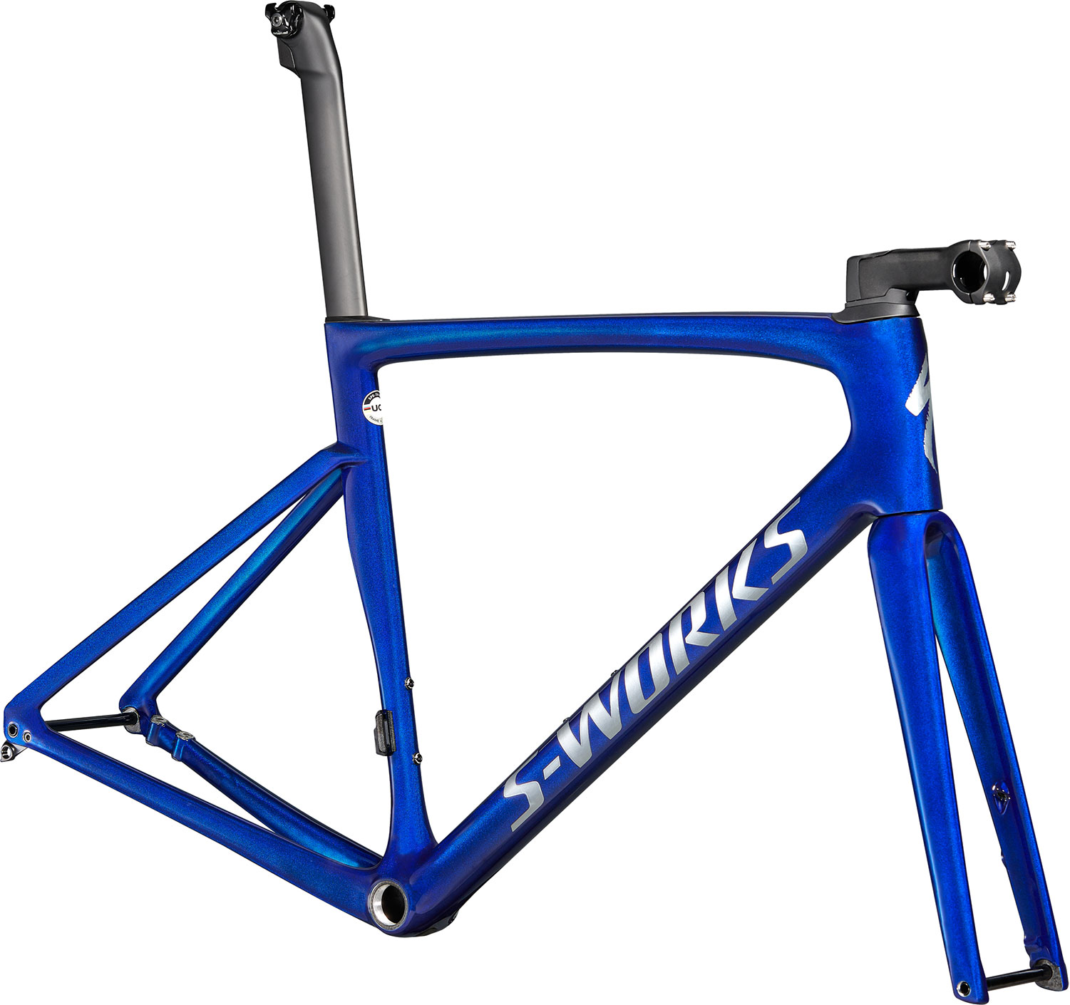 Specialized S Works Tarmac Sl7 2021 Frameset Blue Spectraflair Chrome Main Categorization Cyklo69 Cz Specialized Concept Store