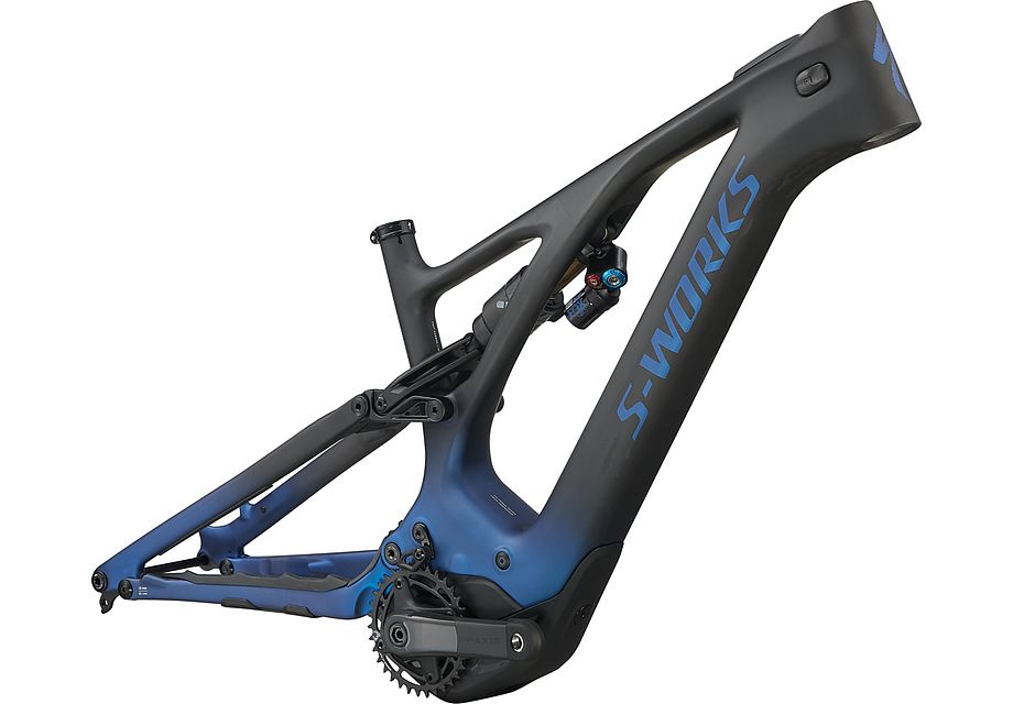 rám horského elektrokola Specialized S-Works Levo FSR Carbon 2022 blue ghost fade/black/silver