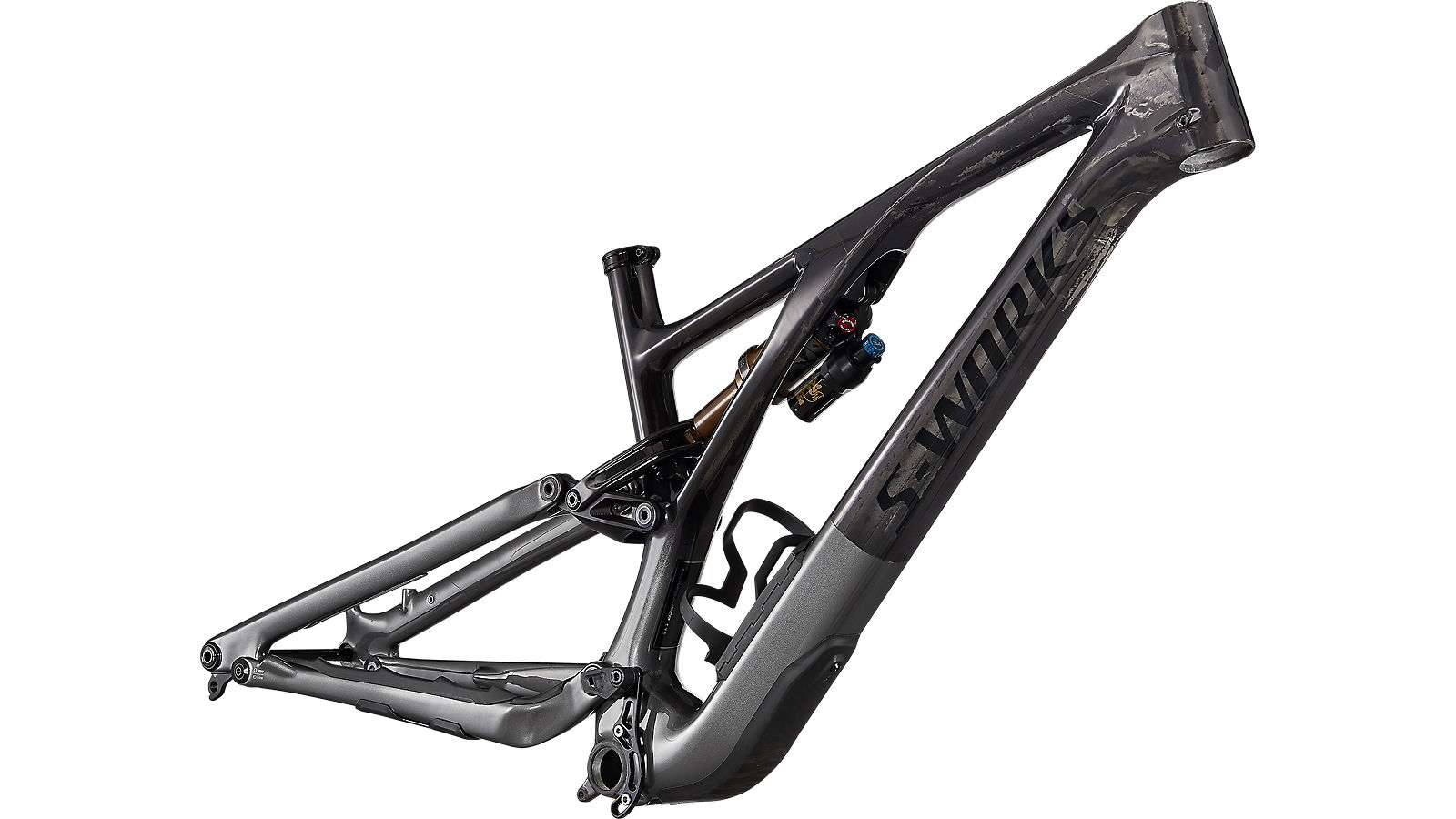 rám horského kola Specialized S-Works Stumpjumper FSR Evo Carbon 29" 2022 gloss smoke/carbon/black