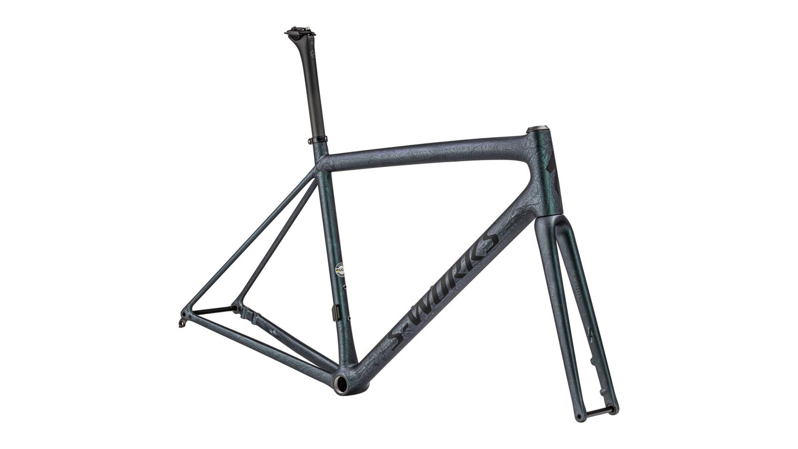 rám silničního kola Specialized S-Works Aethos 2023 oil/granite
