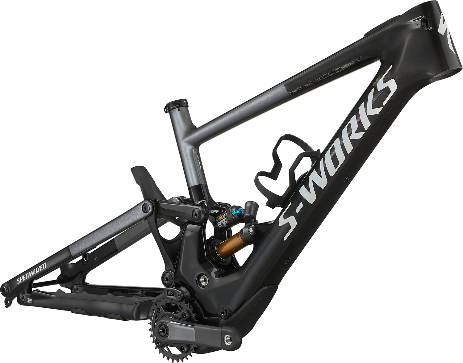 rám horského elektrokola Specialized S-Works Kenevo SL 2022 carbon/black/silver