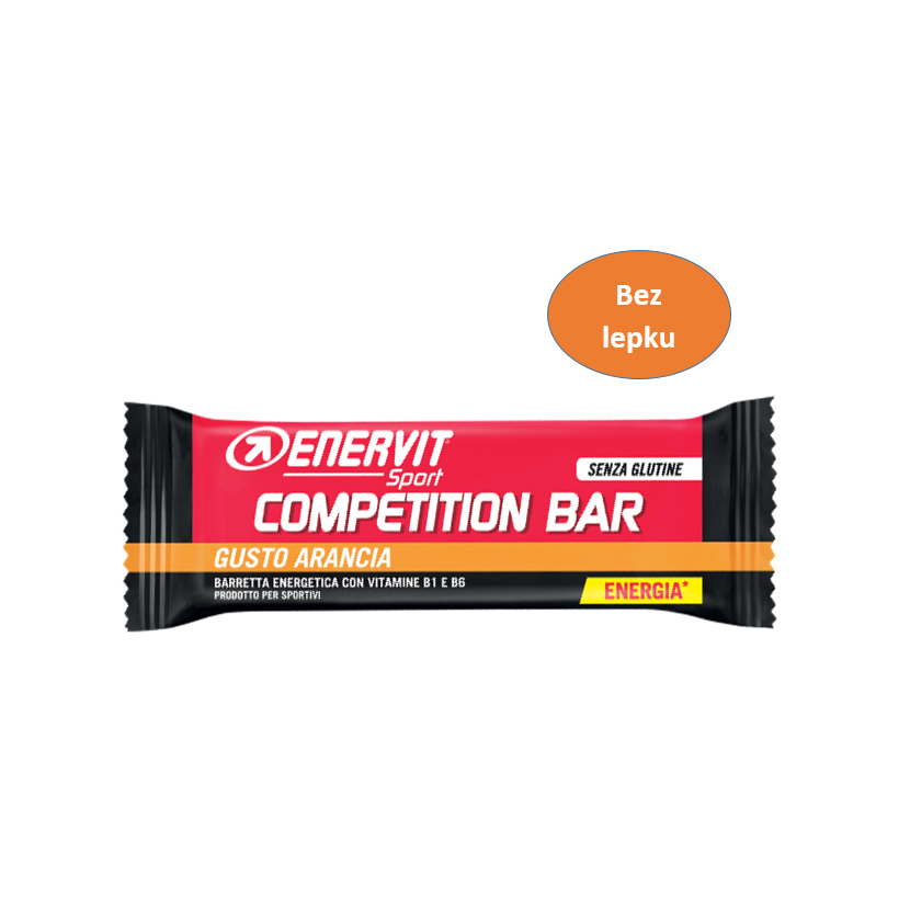 energetická tyčinka Enervit Competition Bar 30g orange