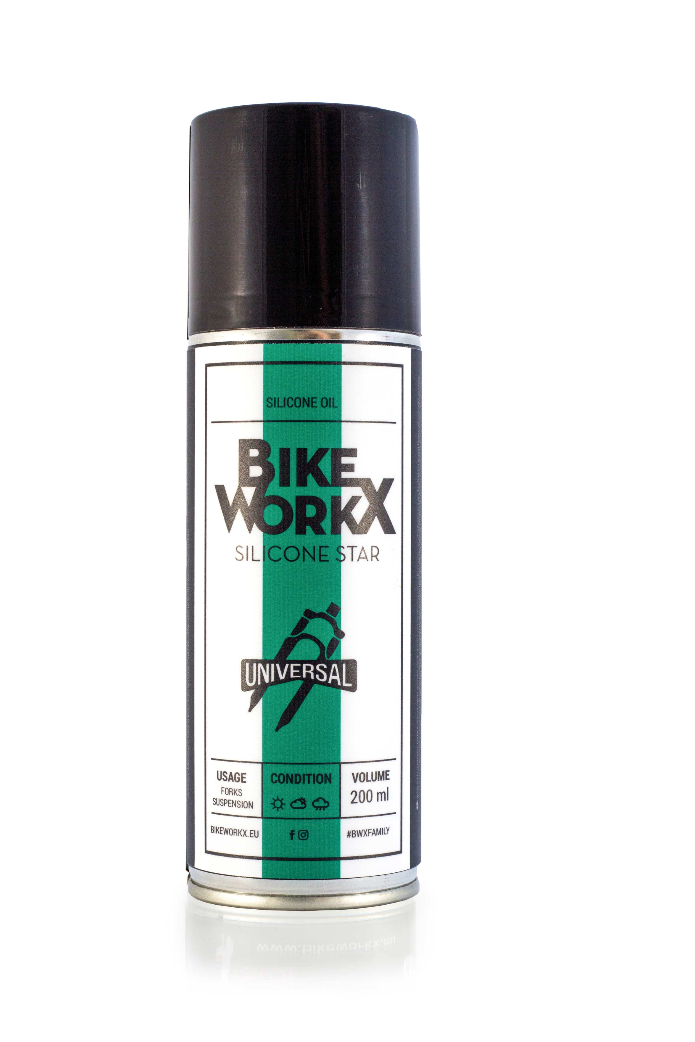 Olej BikeWorkX Silicone Star 200 ml