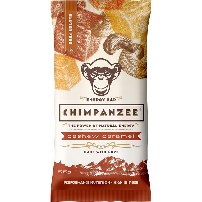 energetická tyčinka Chimpanzee 55g cashew&caramel