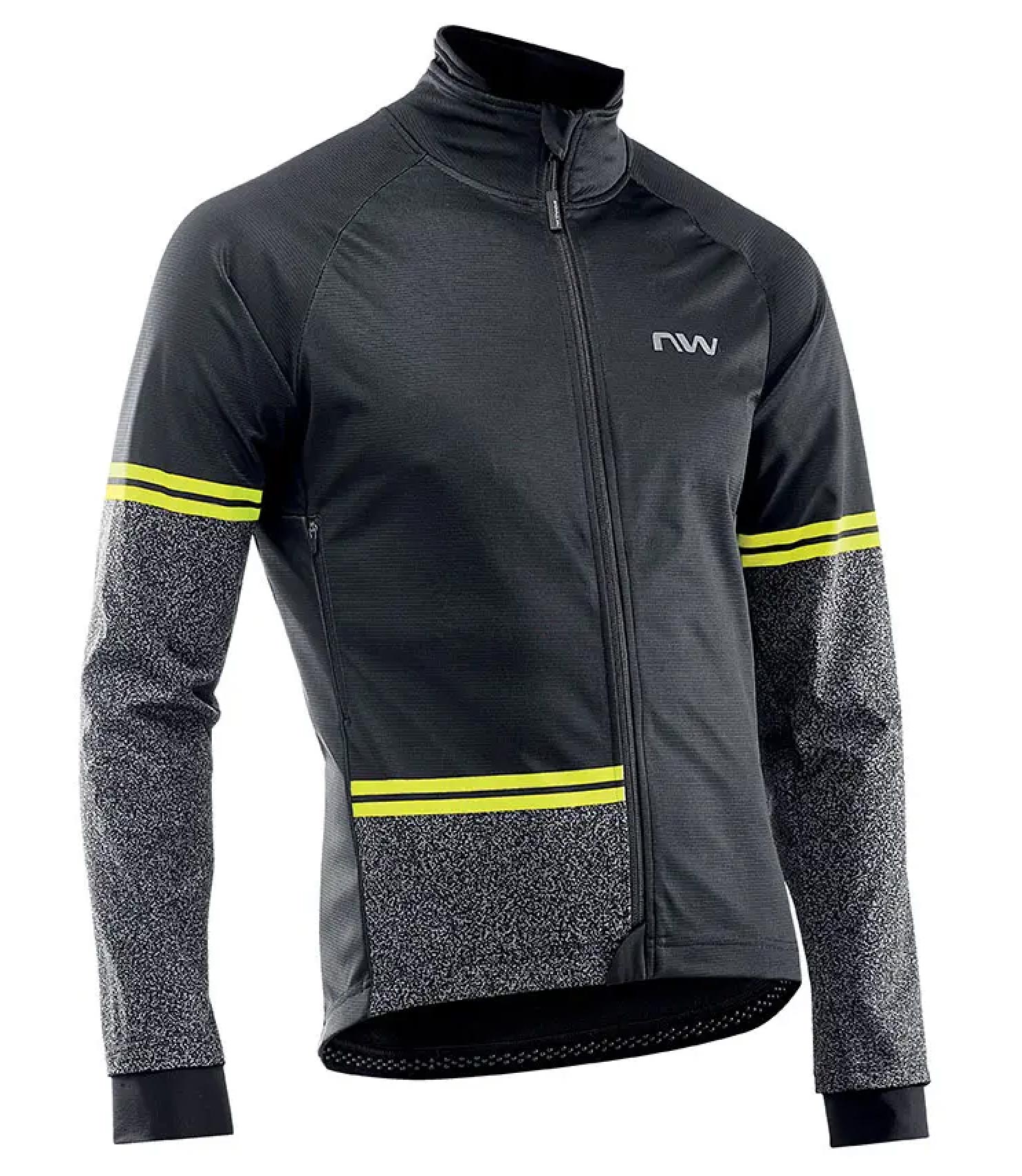 bunda Northwave Extreme Jacket 2022 black/yellow fluo