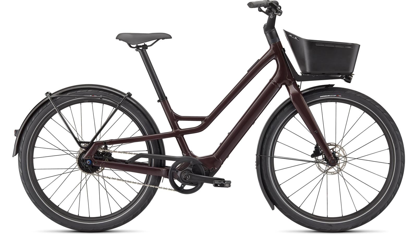 městské elektrokolo Specialized Como SL 4.0 2023 cast umber/transparent