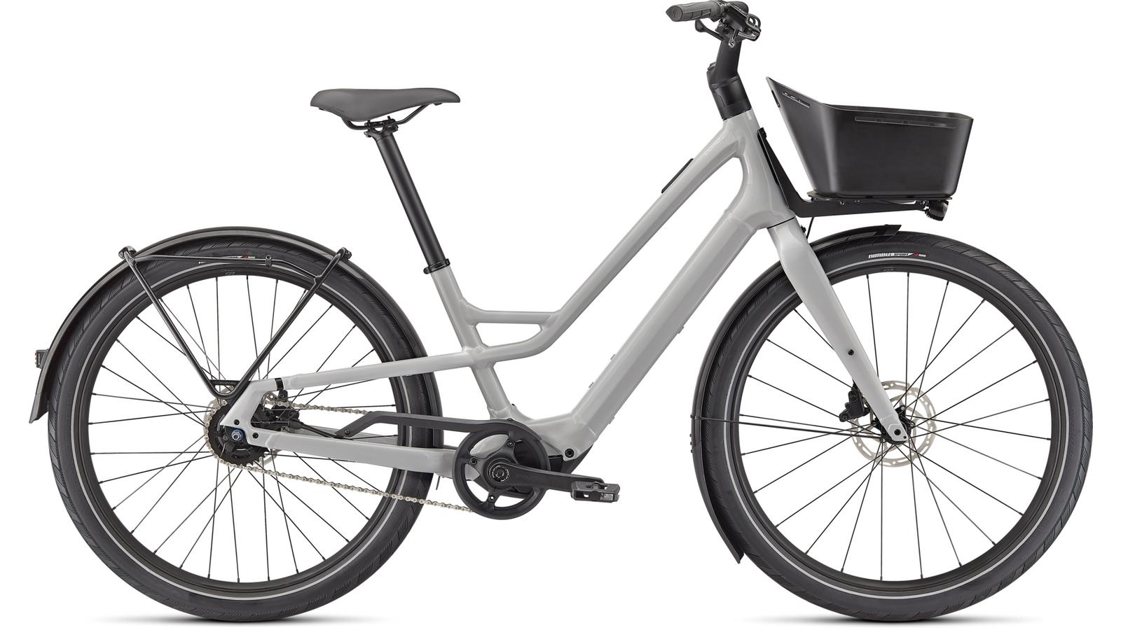 městské elektrokolo Specialized Como SL 4.0 2023 dove gray/transparent
