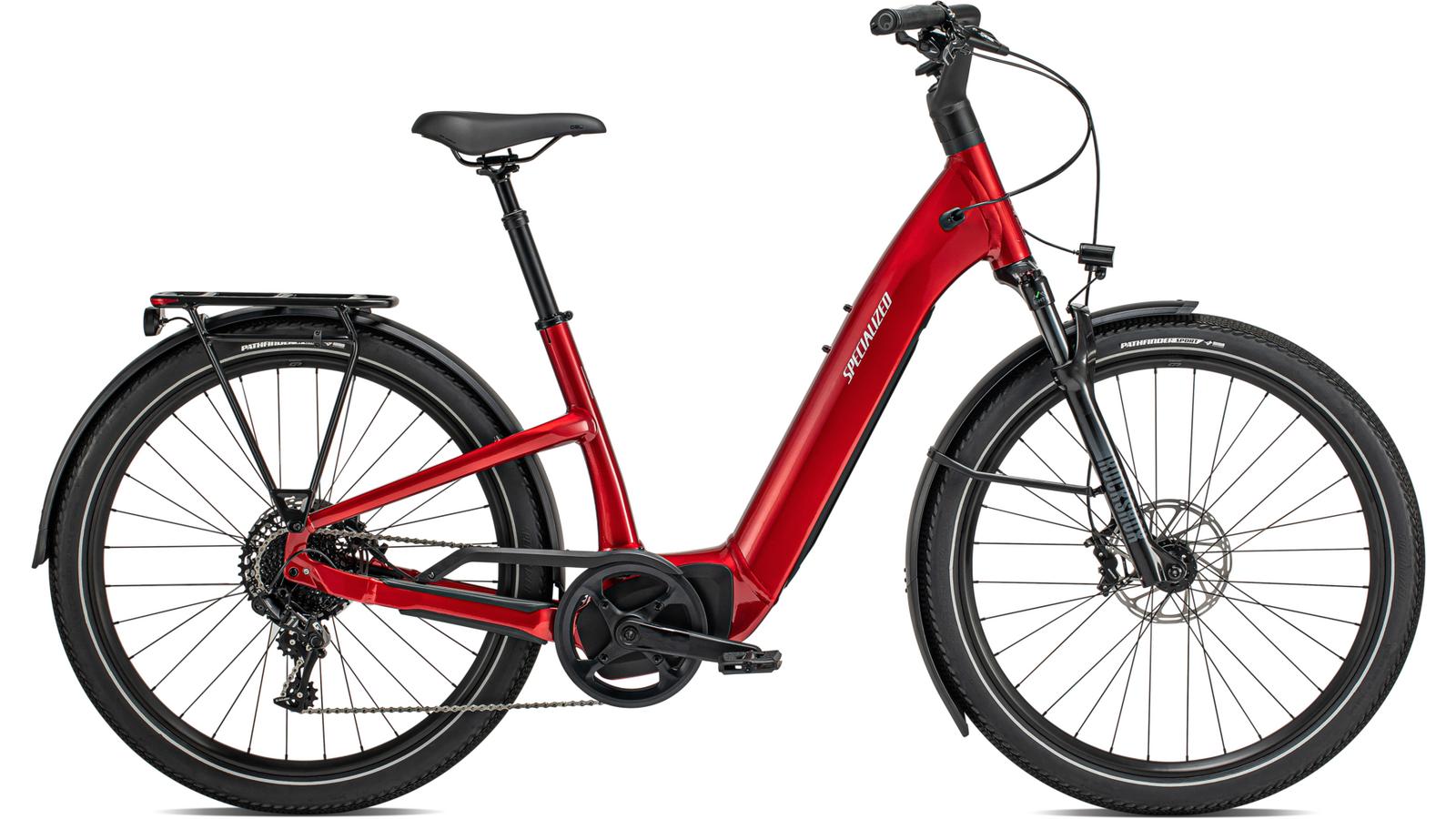 elektrokolo Specialized Como 5.0 2023 red tint/silver