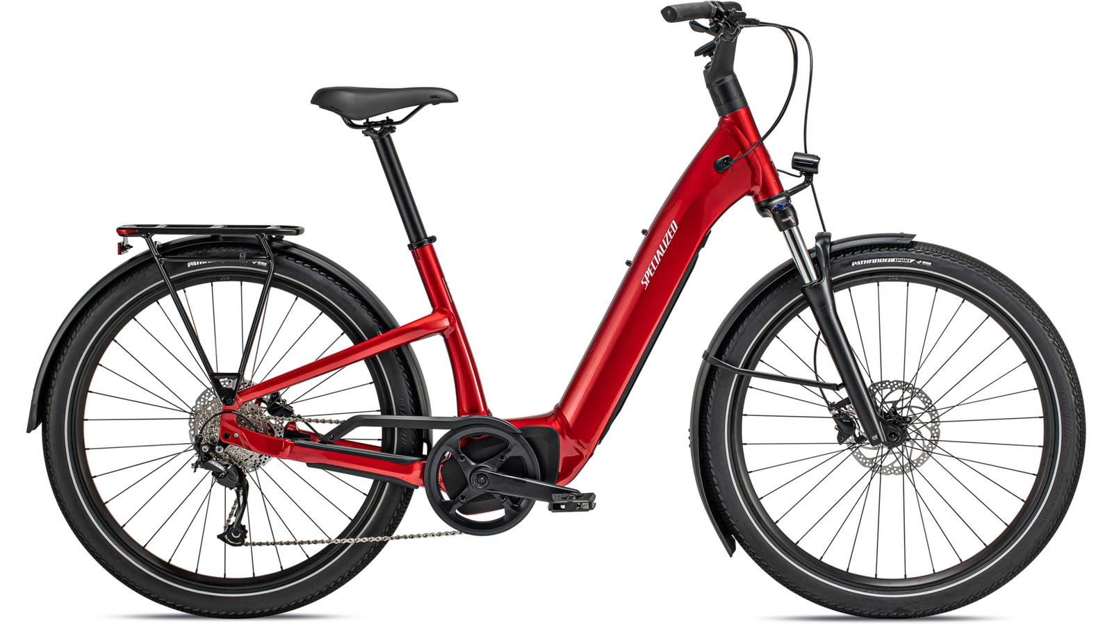 elektrokolo Specialized Como 3.0 2023 red tint/silver