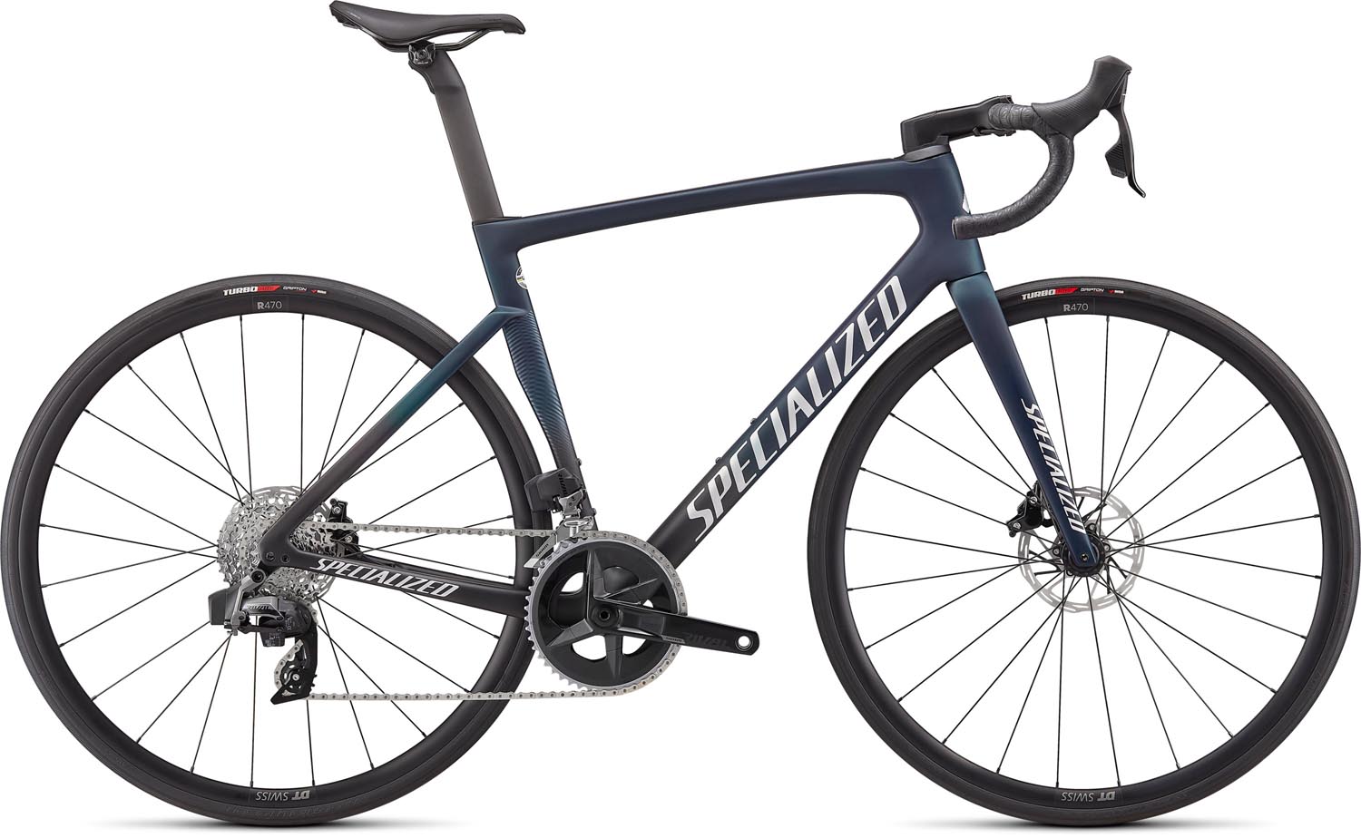 silniční kolo Specialized Tarmac SL7 Comp Rival eTap AXS 2022 satin tint/black