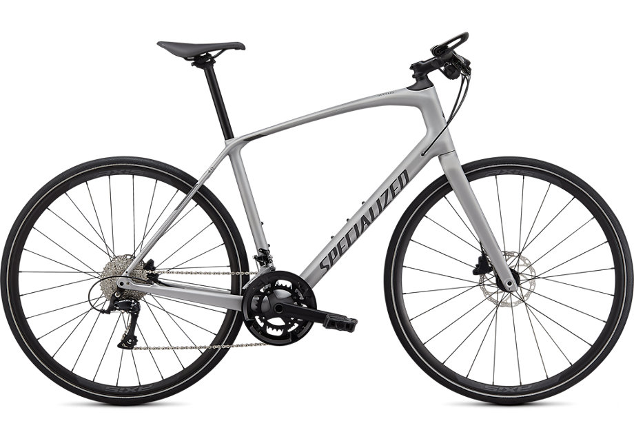 fitness kolo Specialized Sirrus 4.0 2022 silver/charcoal/black
