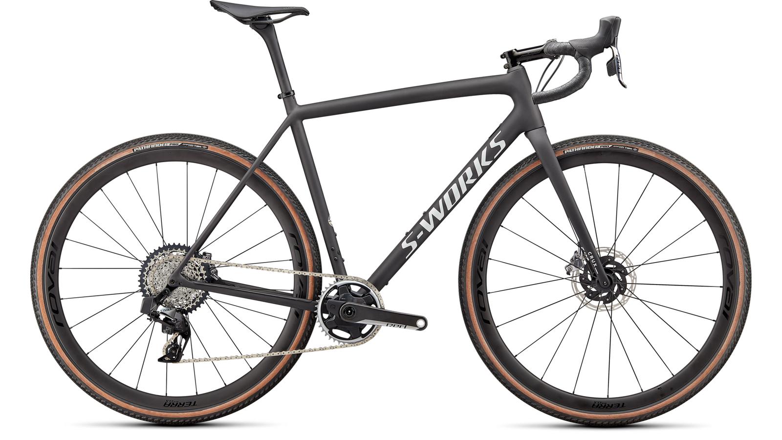 cyklokrosové kolo Specialized S-Works Crux 2023 satin carbon/spectraflair