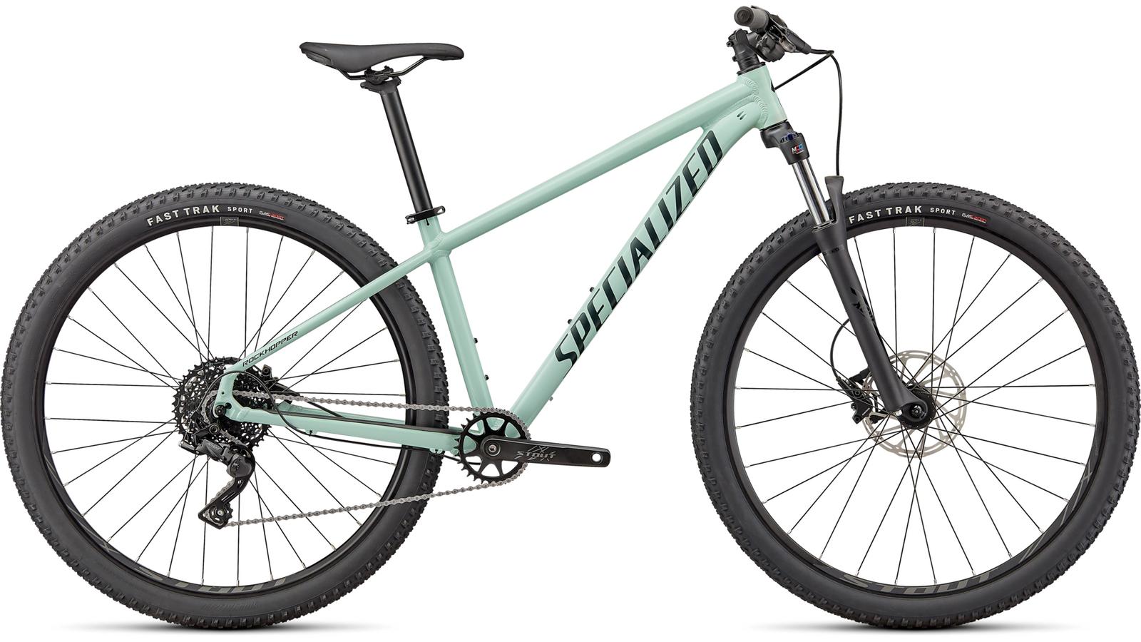 horské kolo Specialized Rockhopper Comp 29" 2022 gloss white sage/forest green
