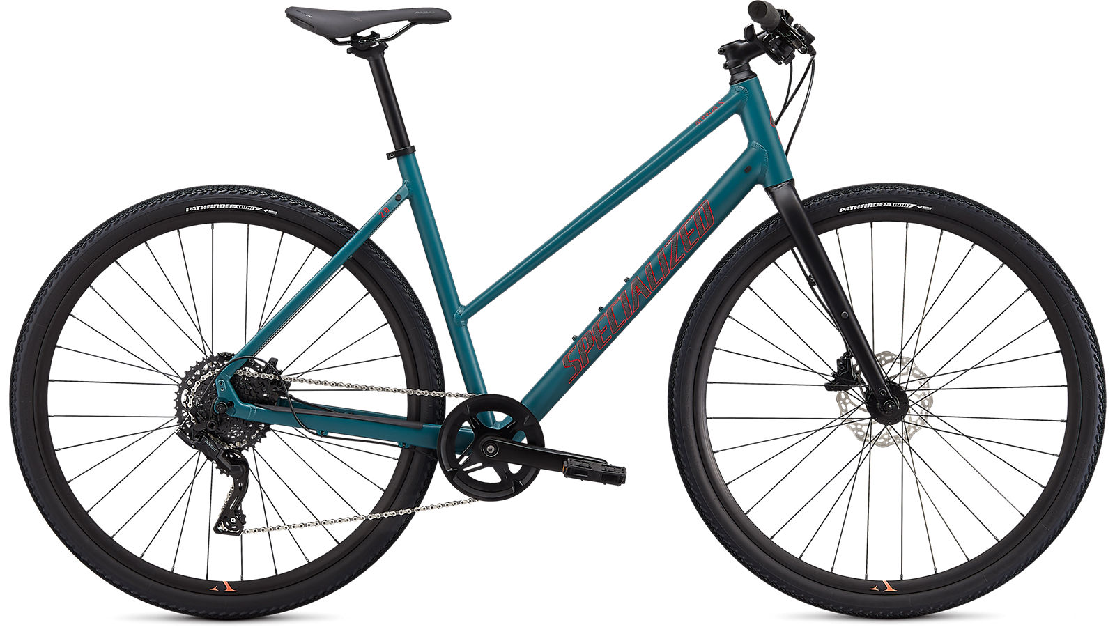fitness kolo Specialized Sirrus X 2.0 Step Through 2022 dusty turquoise/red