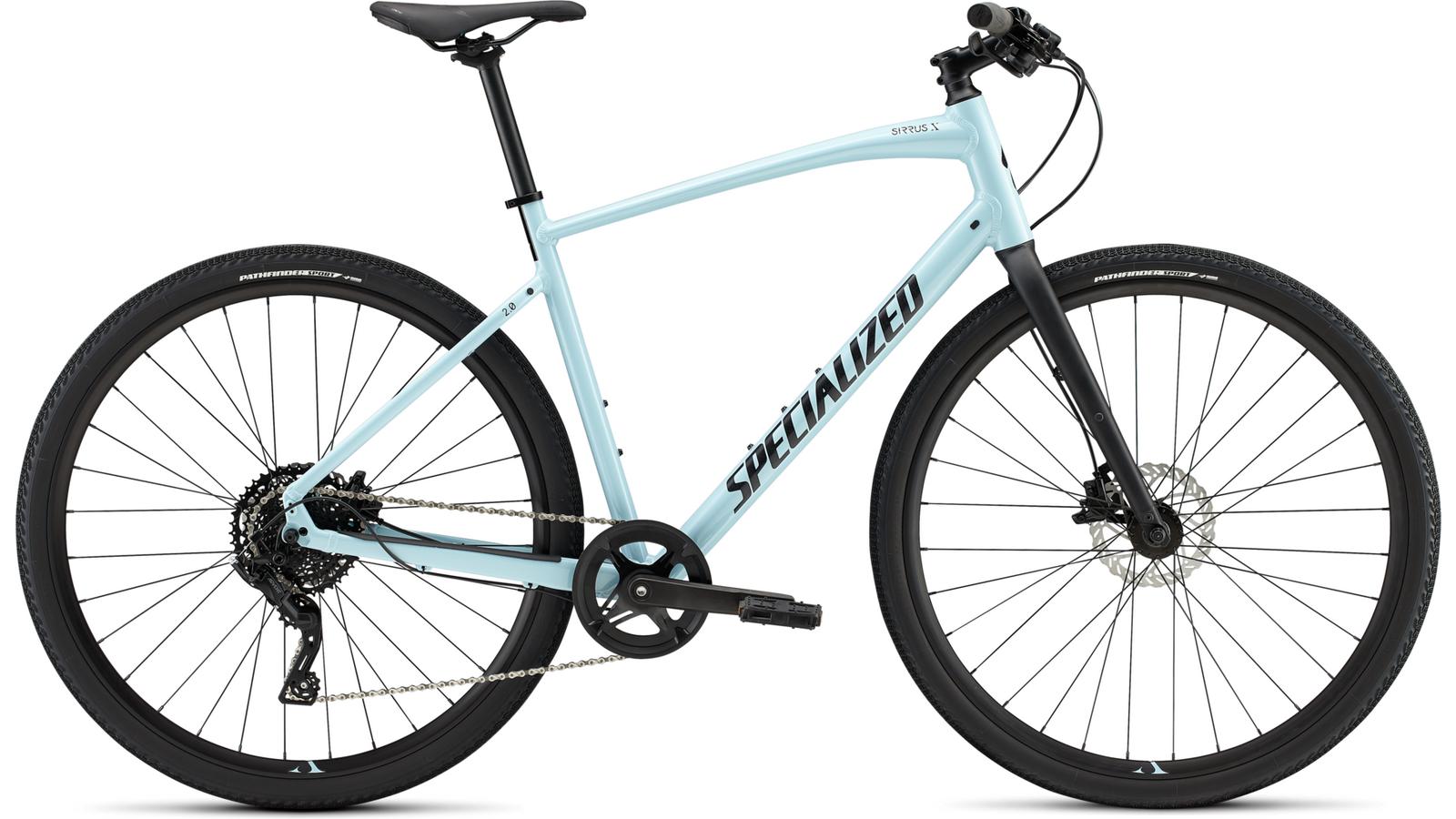 fitness kolo Specialized Sirrus X 2.0 2022 gloss artic blue/black