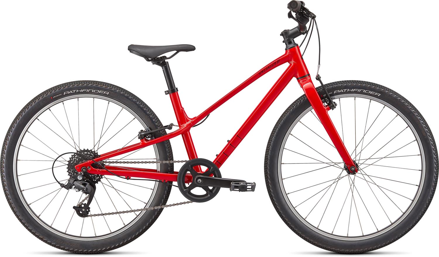 dětské kolo Specialized Jett 24" 2022 flo red/black