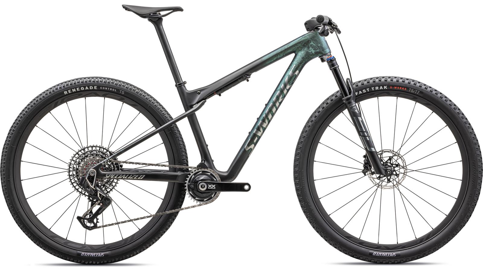 horské kolo Specialized S-Works Epic World Cup 2023 satin chameleon/chrome