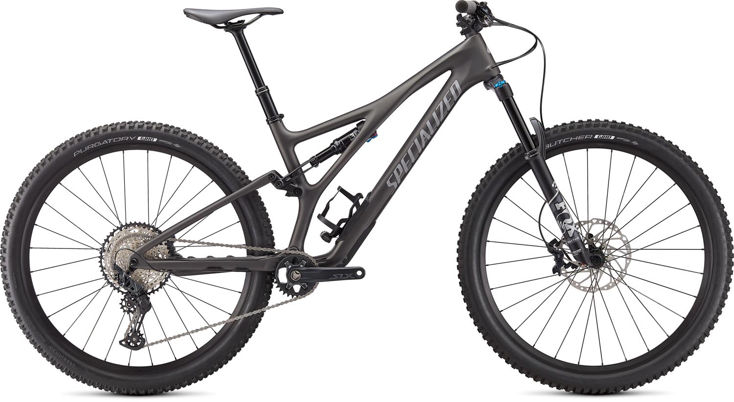 horské kolo Specialized Stumpjumper FSR Comp Carbon 29" 2022 satin smoke/gray
