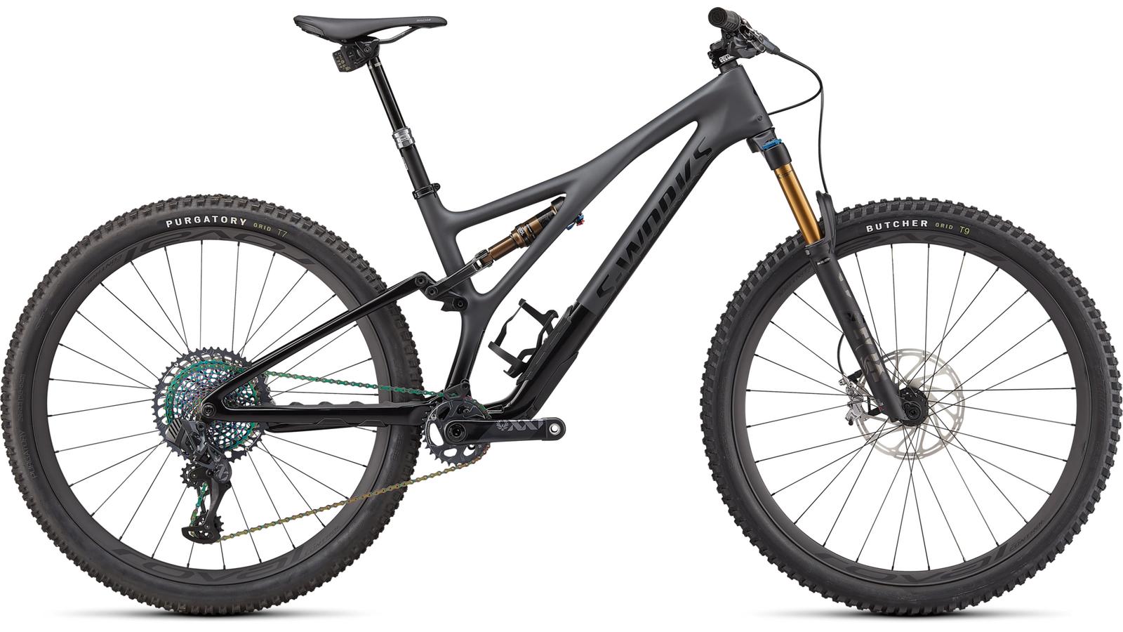 horské kolo Specialized S-Works Stumpjumper FSR Carbon 29" 2022 satin brushed black