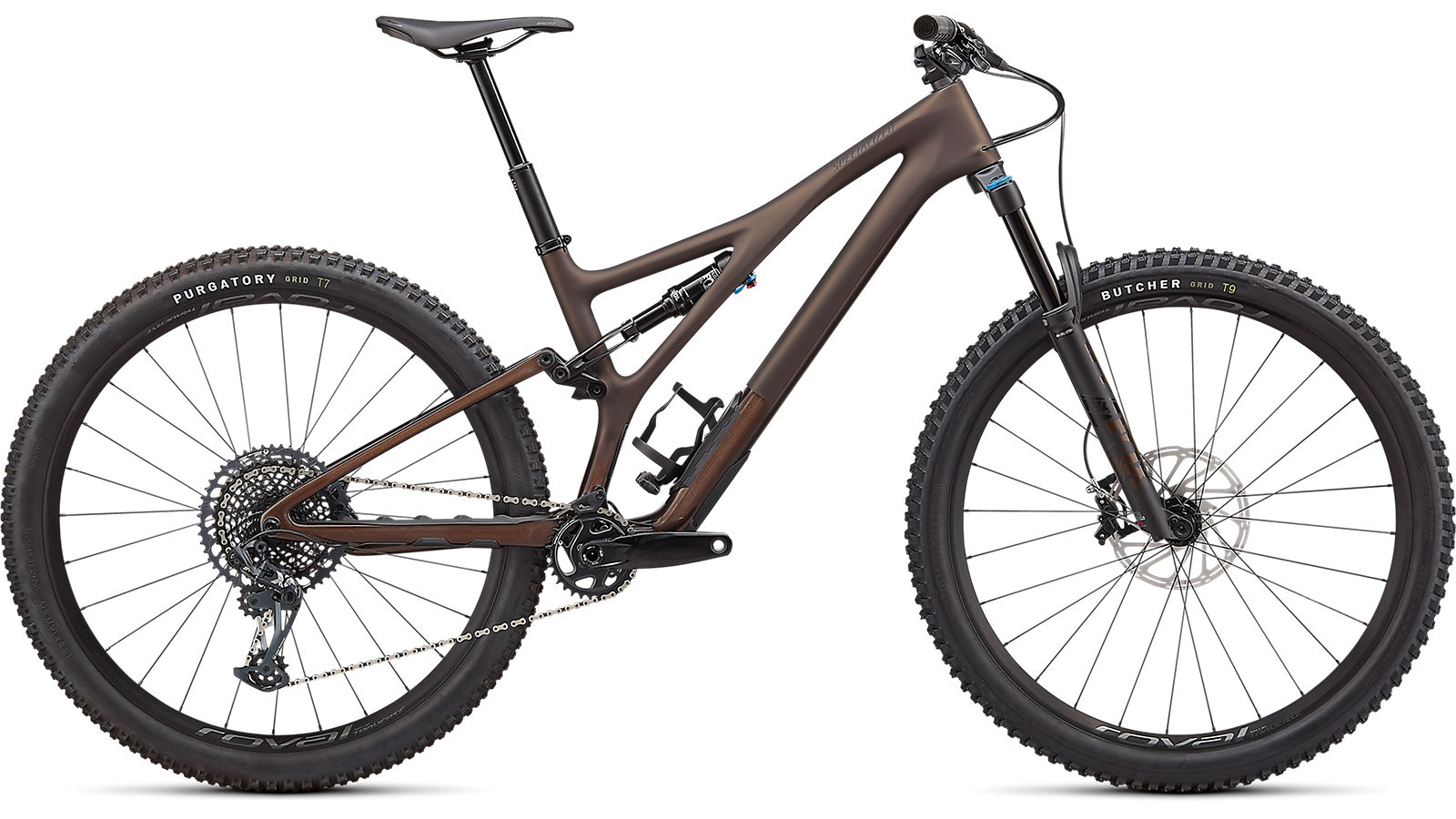 horské kolo Specialized Stumpjumper FSR Expert Carbon 29" 2022 satin doppio/black