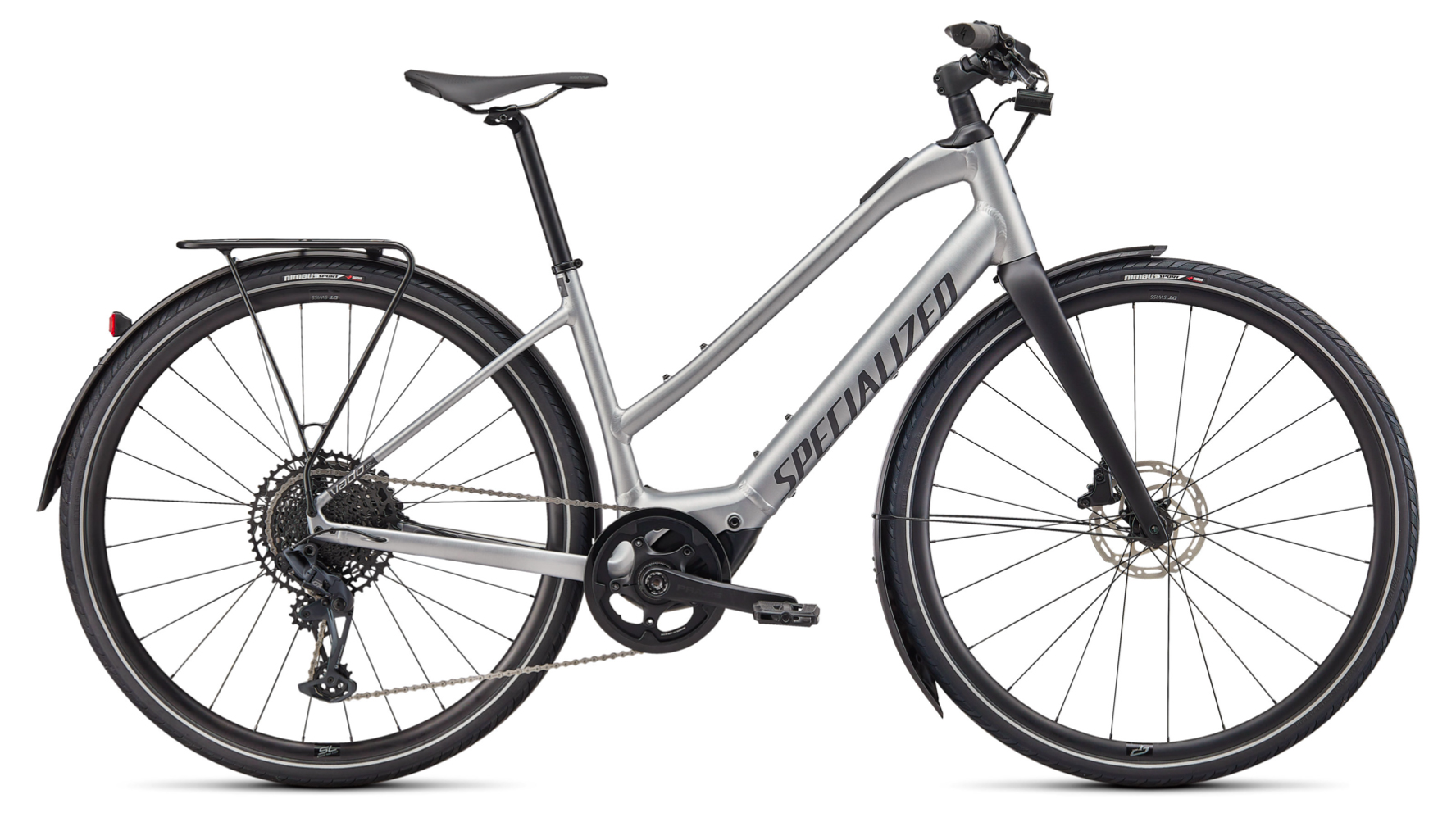elektrokolo Specialized Vado SL 5.0 Step Through EQ 2023 brushed/black aluminum
