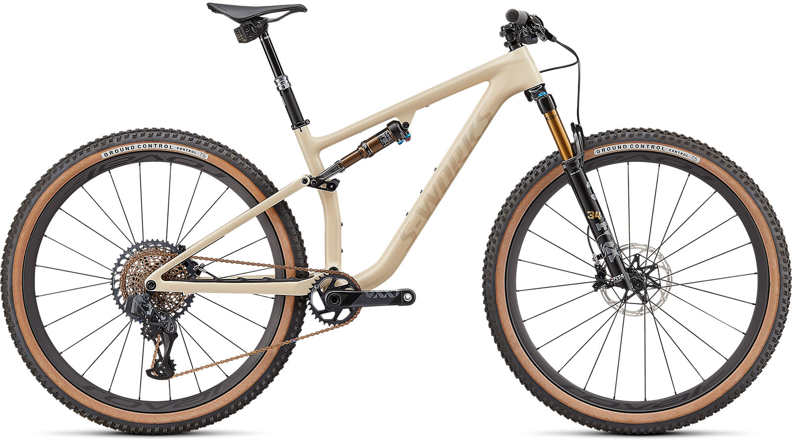 horské kolo Specialized S-Works Epic Evo 29" 2022 gloss sand/gold