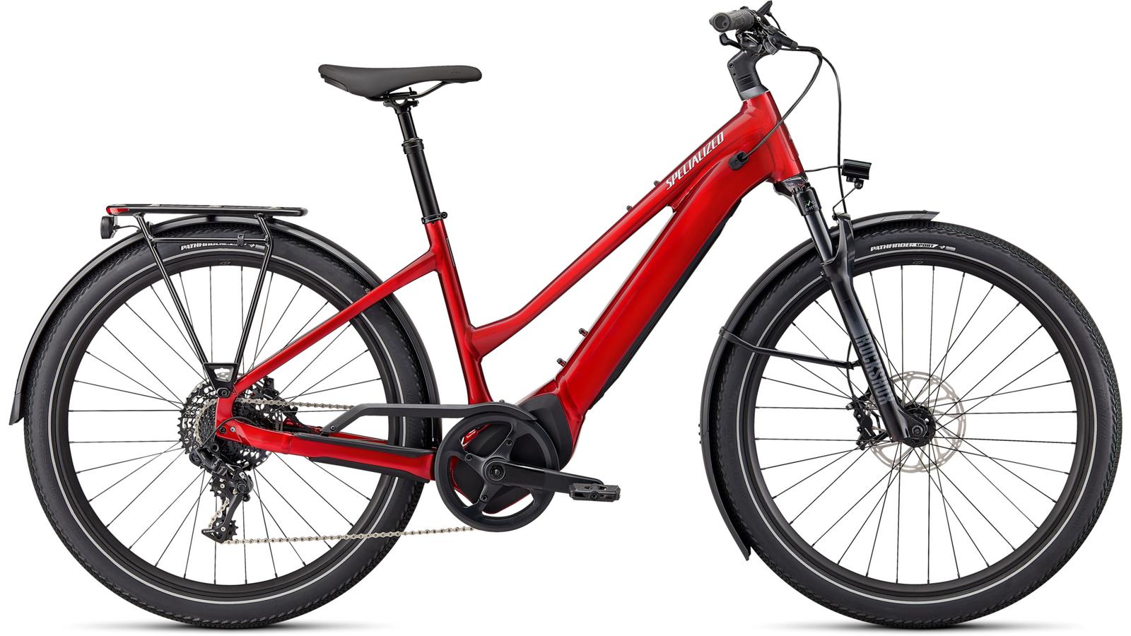 elektrokolo Specialized Vado 5.0 Step Through 2023 red tint/silver