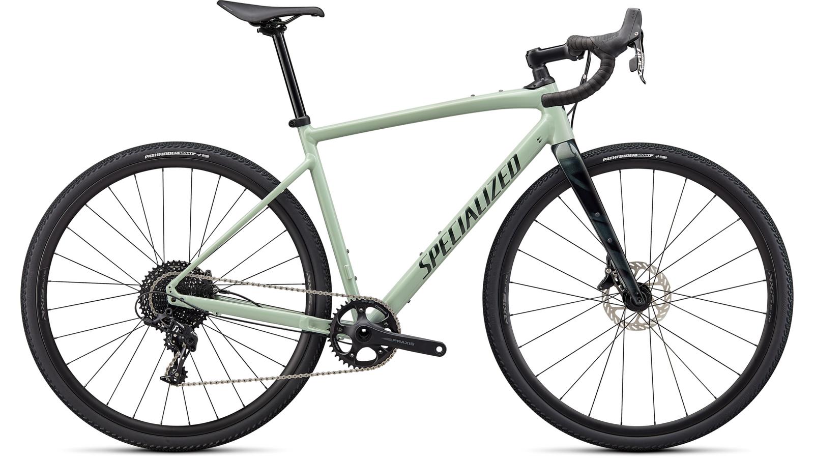 silniční kolo Specialized Diverge Comp E5 2022 gloss spruce/oak metallic