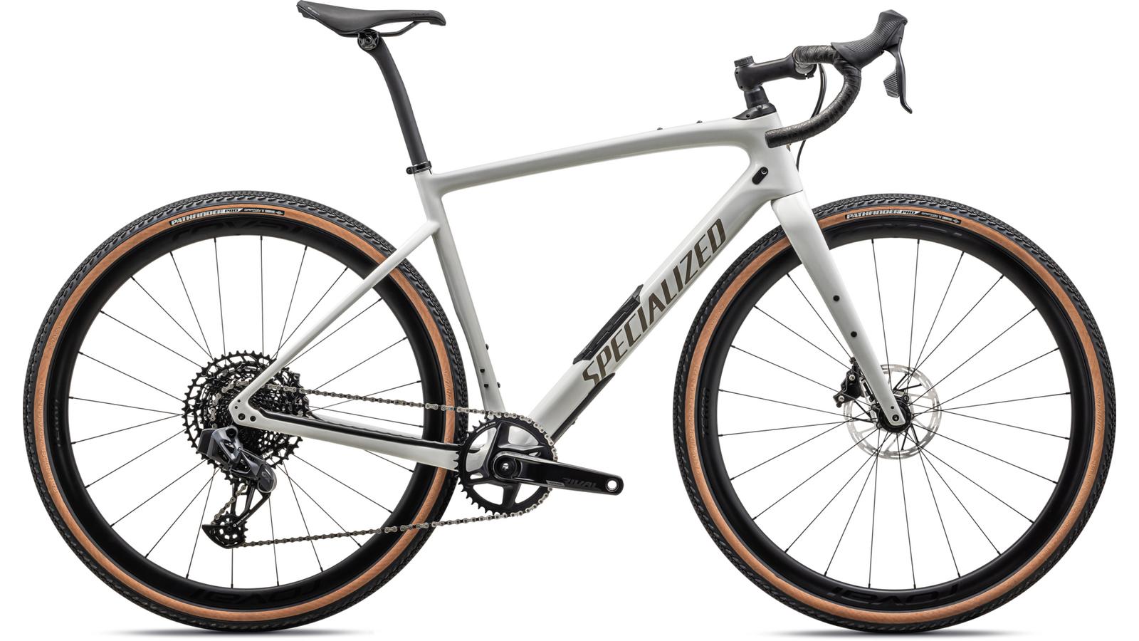 silniční kolo Specialized Diverge Expert Carbon 2023 dune white/taupe